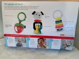 fisher price clacker teether trio
